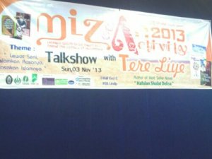Talkshow Tere Liye @FEB UNDIP (03/11)